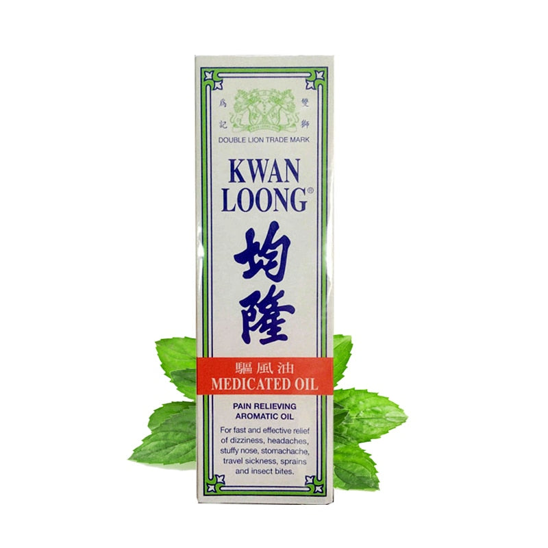KWAN LOONG Medicated Oil for Fast Pain Relief 57 ml Family Size