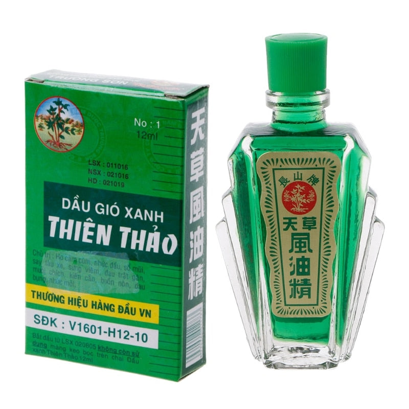 12ml Menthol Balm Refreshing Relief Headache Oil Rheumatism Pain Abdominal