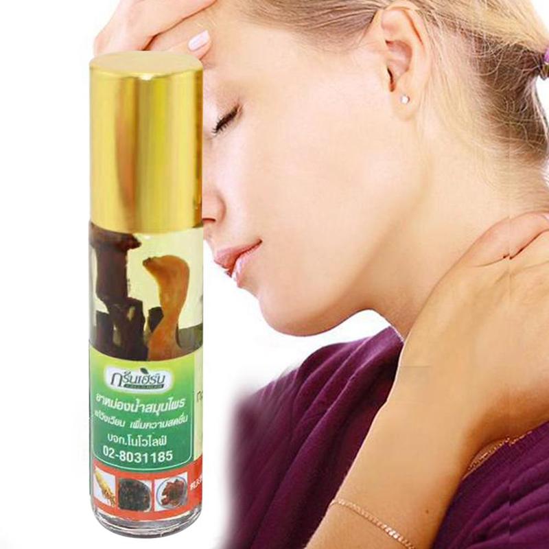 Thai green herb nasal peppermint oil refreshing brain sickness refreshing oil Pain Relief Ointment Compound Essential Oil