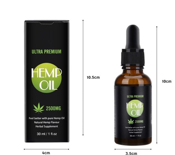 Organic Hemp Seed Oil Aromatherapy Essential Oil Natural Anti--Inflammatory Body Concealer Massage Spa Pain Relief Anti Anxiety