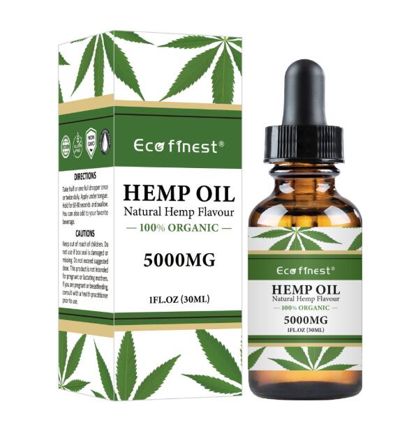 Organic Hemp Seed Oil Aromatherapy Essential Oil Natural Anti--Inflammatory Body Concealer Massage Spa Pain Relief Anti Anxiety