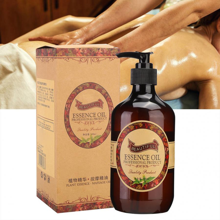 Rose Essential Oil Skin Nourishing Moisturizing Muscle Pain Fatigue Relief Massage Oil (500ml)