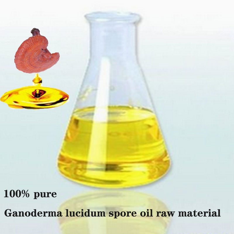 Pure Extract Ganoderma Lucidum Spore Oil Triterpenoids>35% Lingzhi Direct Removal of Tumor Cells  Improve the body's immunity