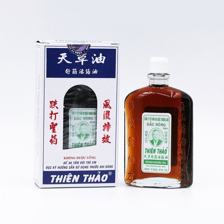 Authentic Vietnam massage oil shu by the adjustable oil strain spurs rheumatoid arthritis pain