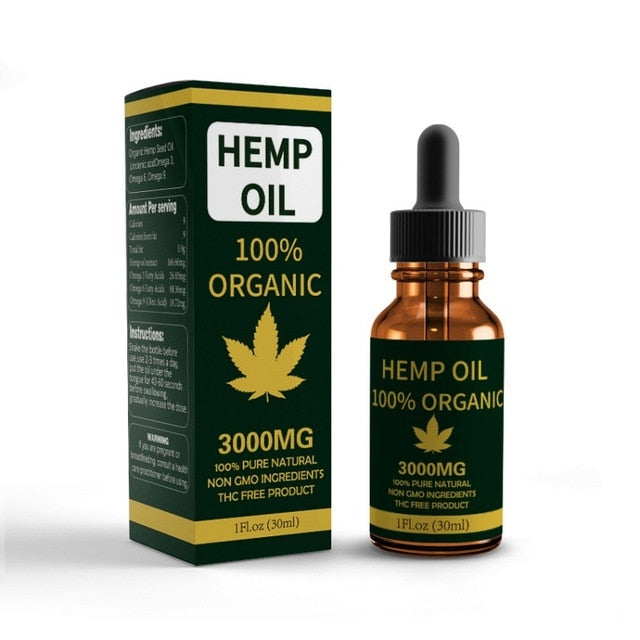 30ml Improve Sleeping Essential Oil skincare Hemp Seed Oil Massage Oil Nourishing Skin Relieve Muscle Pain Soothing Stress