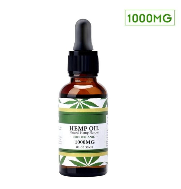 Organic Hemp Seed Oil Aromatherapy Essential Oil Natural Anti--Inflammatory Body Concealer Massage Spa Pain Relief Anti Anxiety
